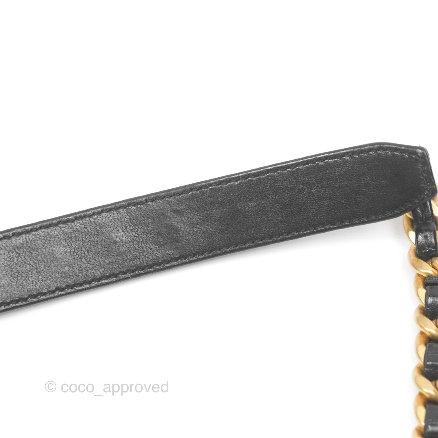 Chanel 19 Wallet on Chain WOC Black Mixed Hardware
