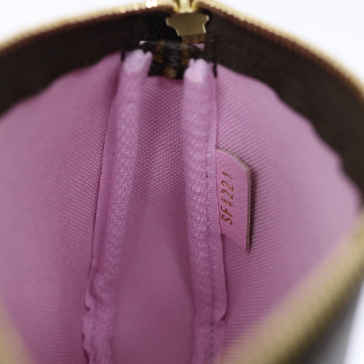 LOUIS VUITTON Monogram Vivienne Mini Pochette Pouch M45905 LV 70308A