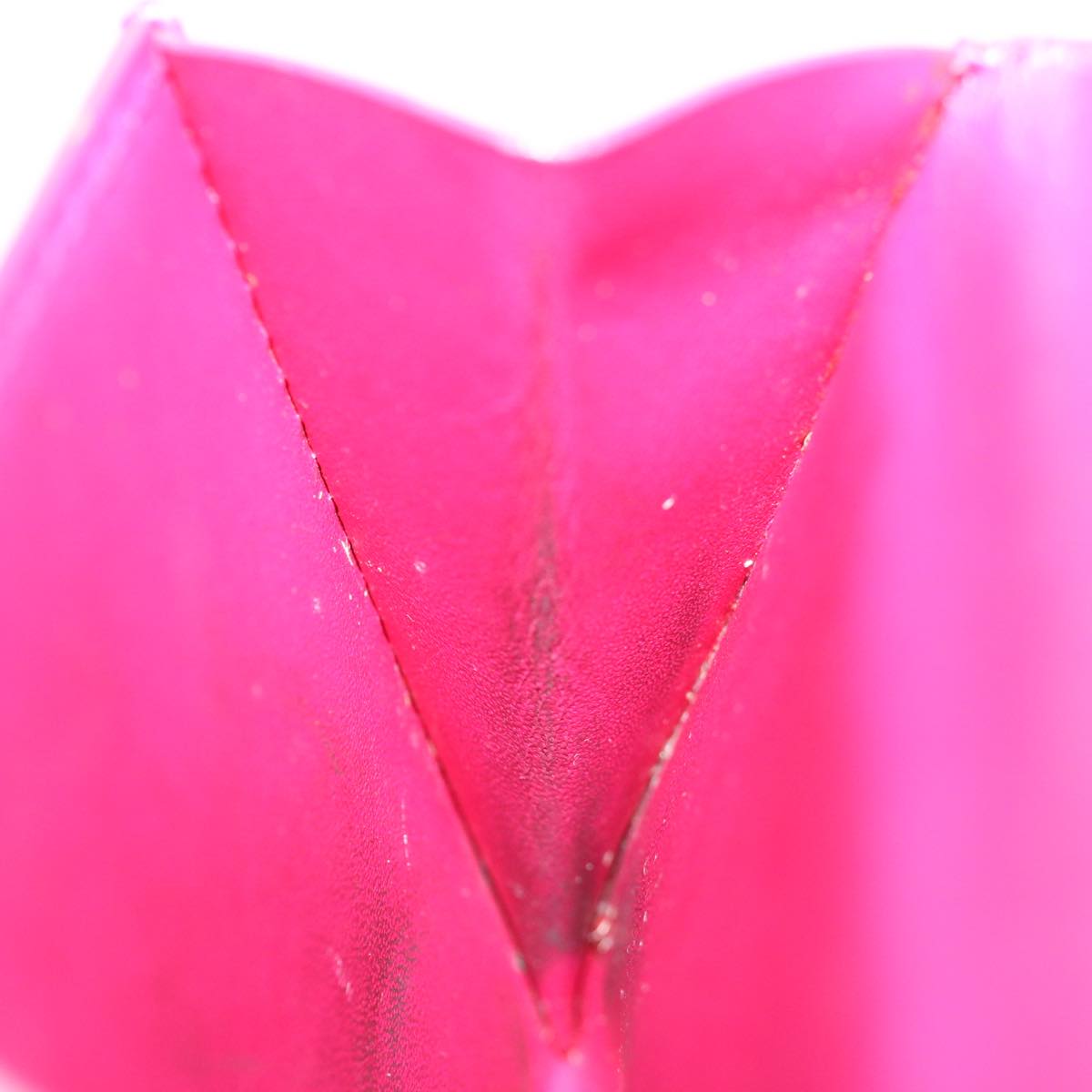 LOUIS VUITTON Monogram Vernis Ludlow Wallet Pink Fuchsia M91244 LV 70312