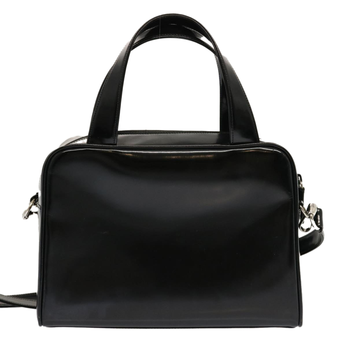 Luxury Gucci Trending 2025 Hand Bag Patent leather 2way Black 000 1274 0505  70336