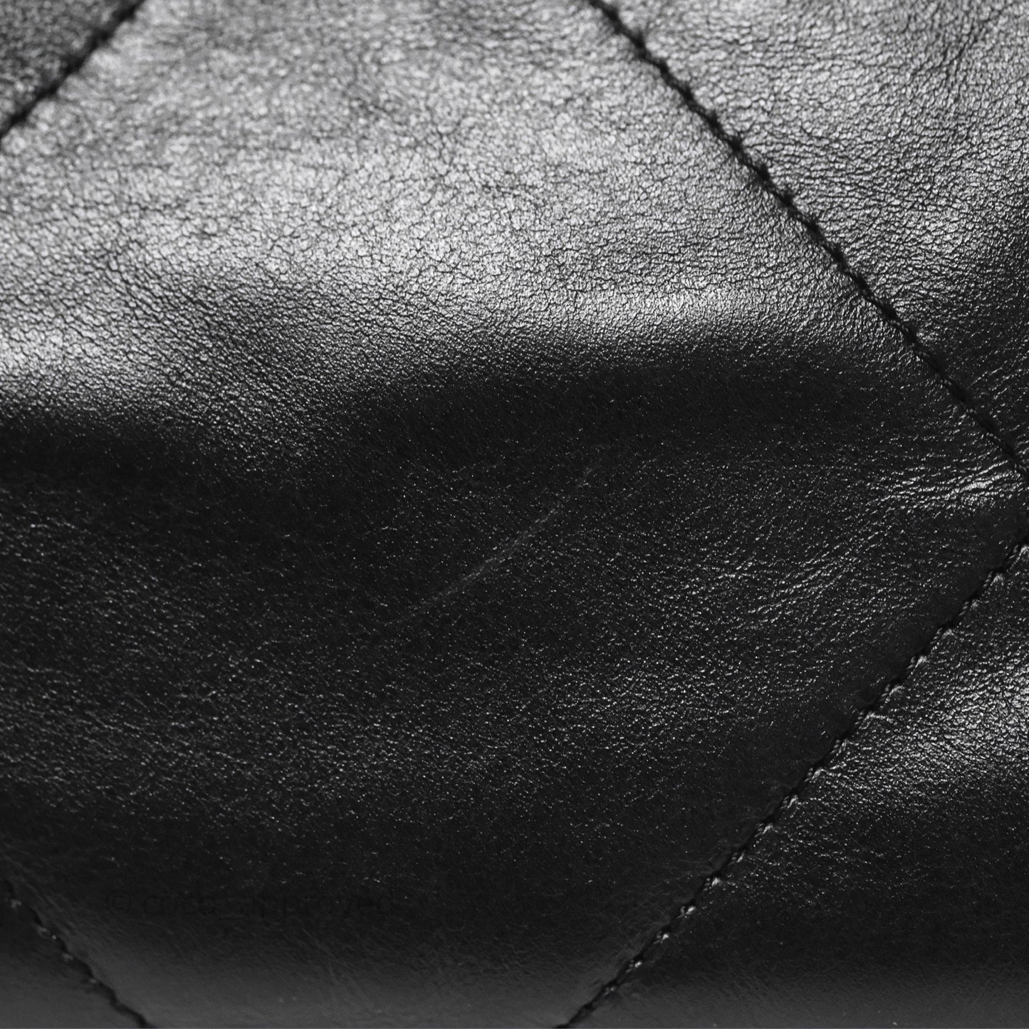 Chanel 22 Small Black Shiny Calfskin Aged Gold Hardware