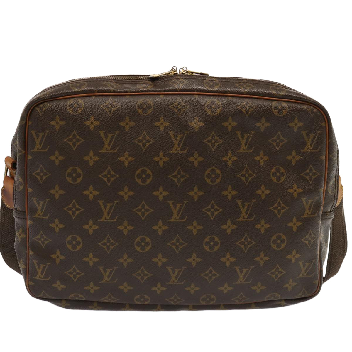 LOUIS VUITTON Monogram Reporter GM Shoulder Bag M45252 LV 70363