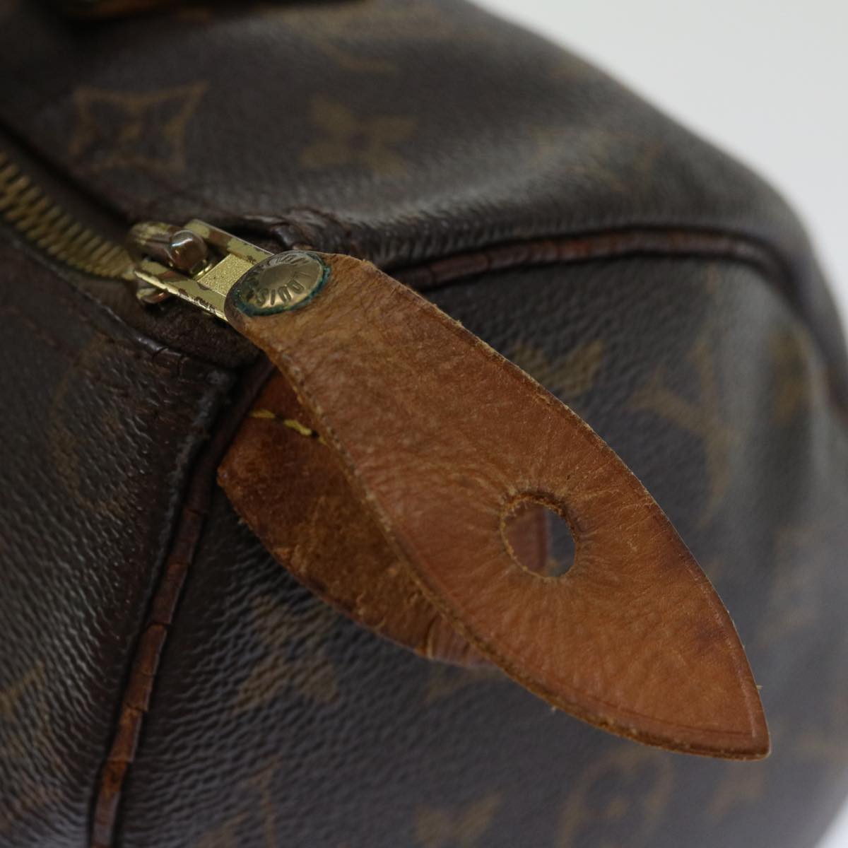 LOUIS VUITTON Monogram Speedy 25 Hand Bag M41528 LV 70366