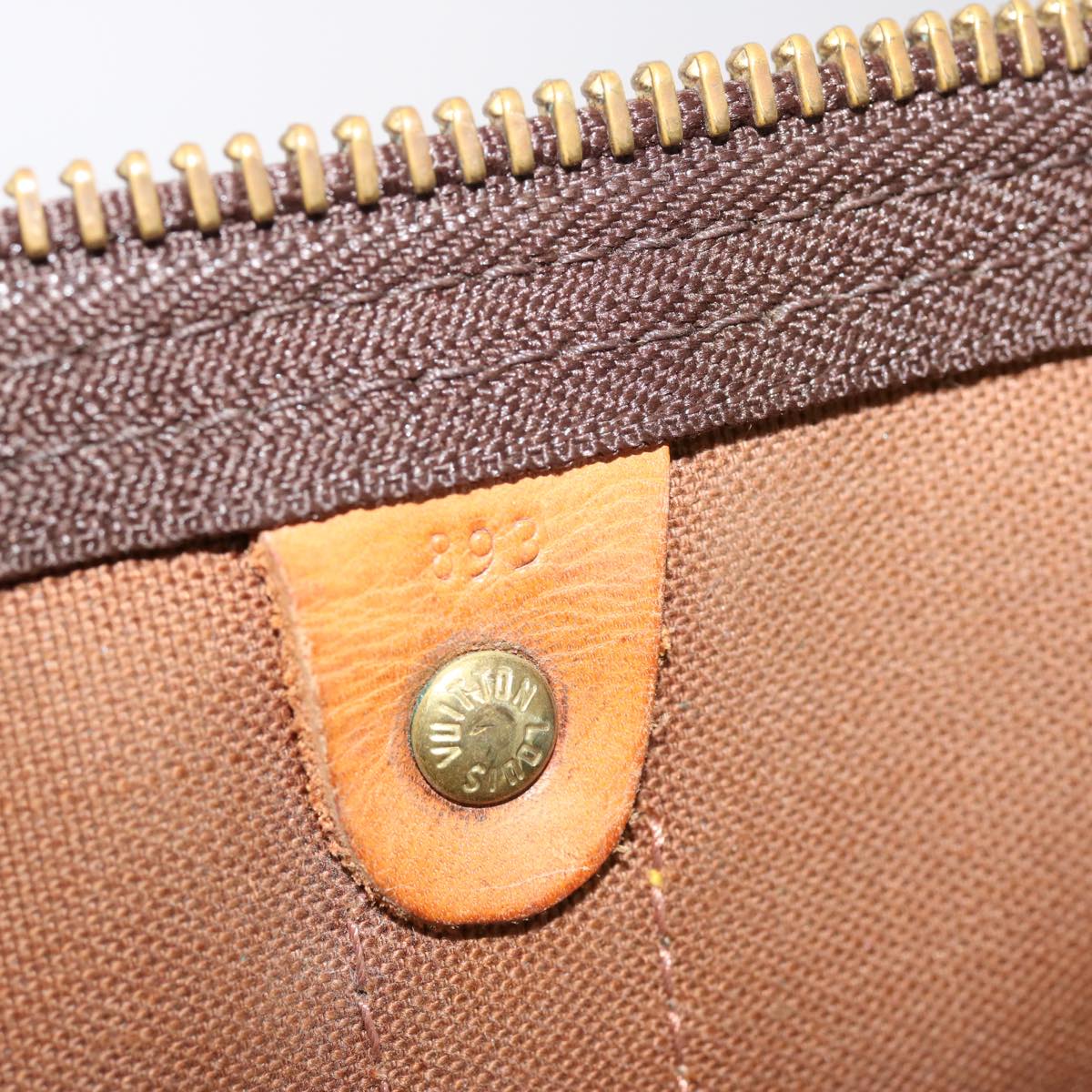 LOUIS VUITTON Monogram Keepall 50 Boston Bag M41426 LV 70369
