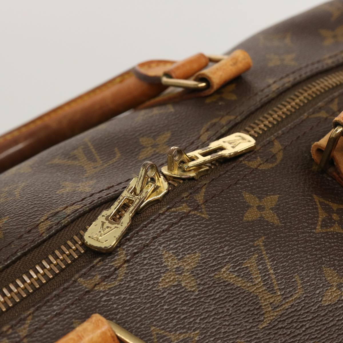 LOUIS VUITTON Monogram Keepall Bandouliere 55 Boston Bag M41414 LV 70372
