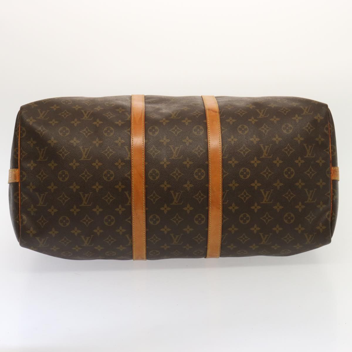 LOUIS VUITTON Monogram Keepall Bandouliere 55 Boston Bag M41414 LV 70372