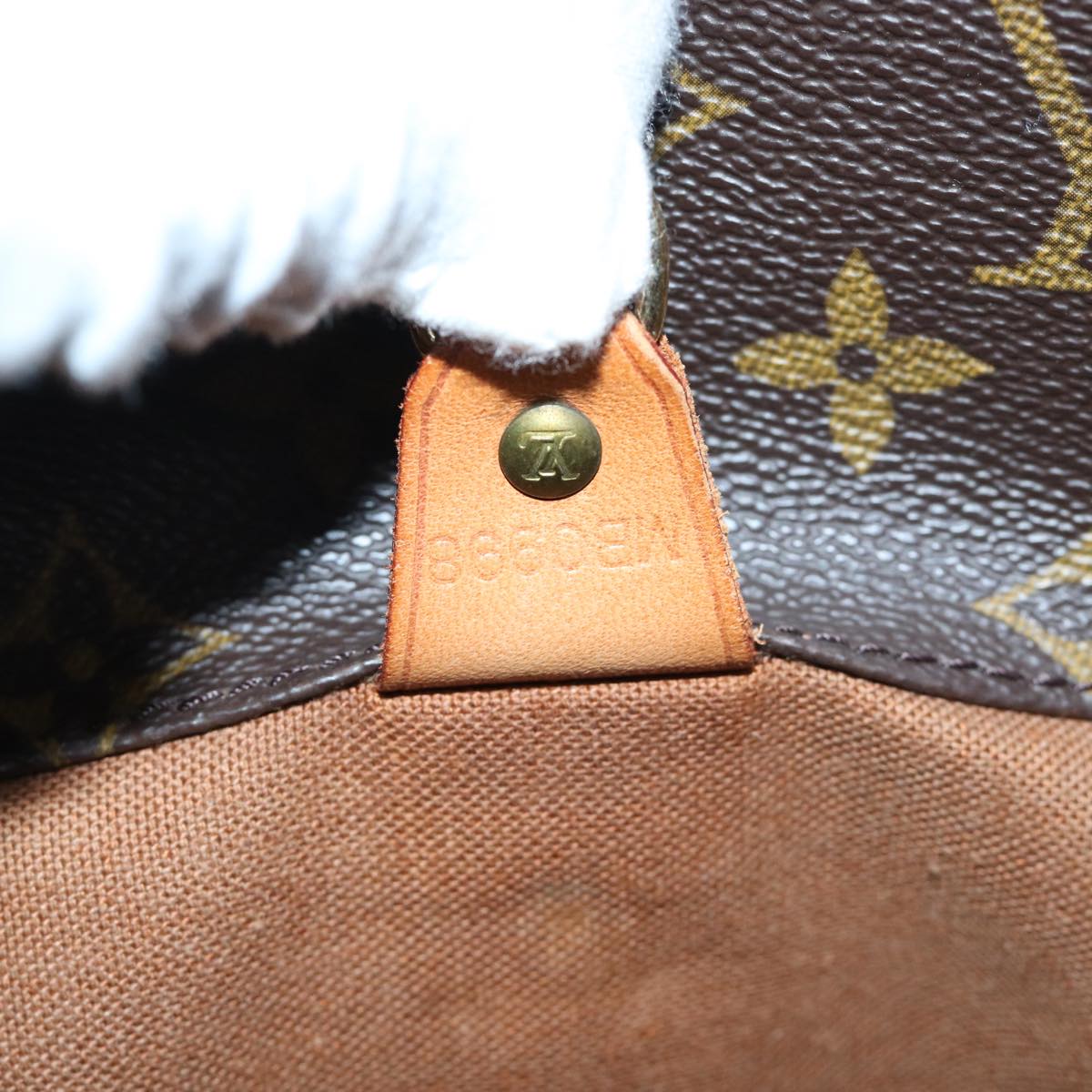 LOUIS VUITTON Monogram Sac Shopping Tote Bag M51108 LV 70375