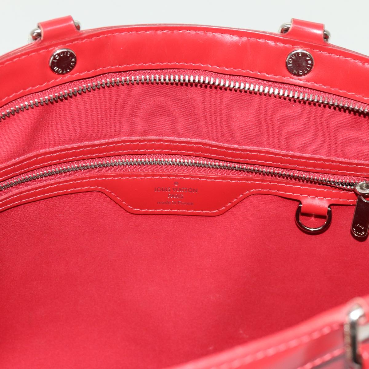 LOUIS VUITTON Epi Blair MM Hand Bag 2way Red Car Mine M4030E LV 70380