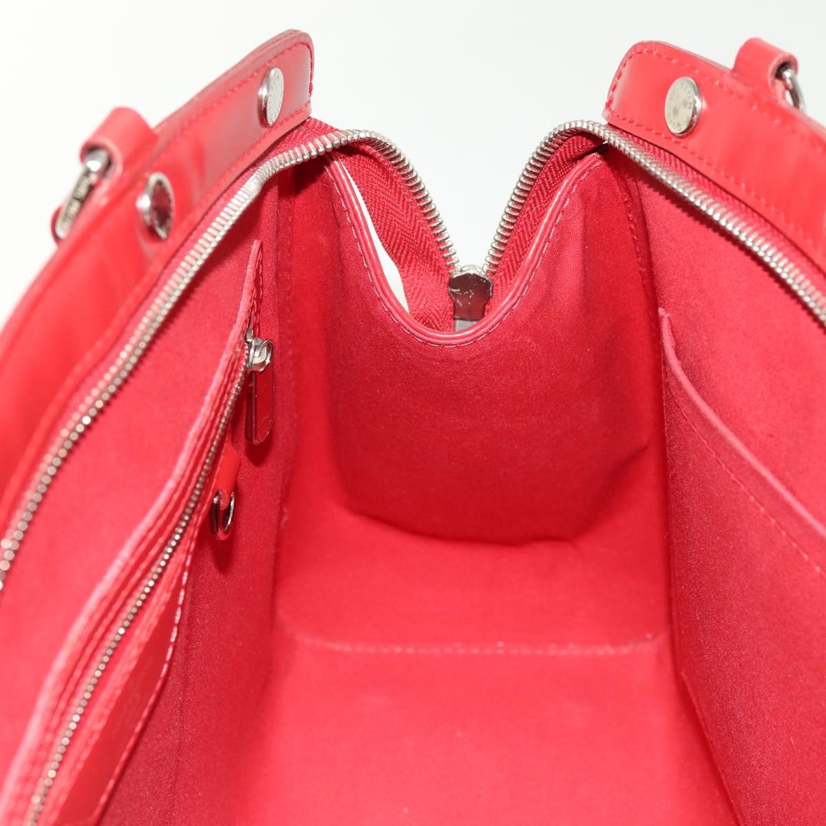 LOUIS VUITTON Epi Blair MM Hand Bag 2way Red Car Mine M4030E LV 70380