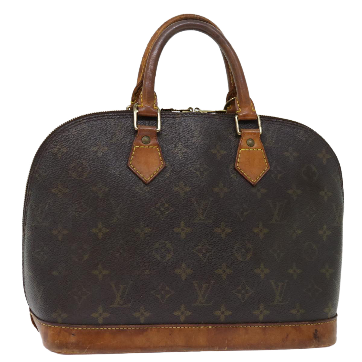 LOUIS VUITTON Monogram Alma Hand Bag M51130 LV 70381