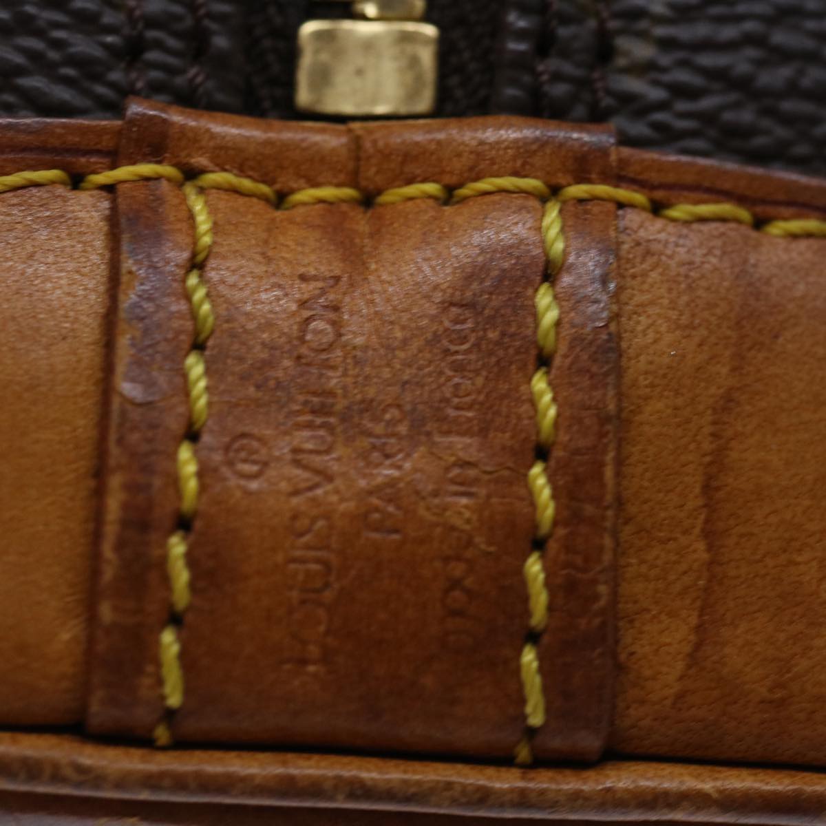 LOUIS VUITTON Monogram Alma Hand Bag M51130 LV 70381