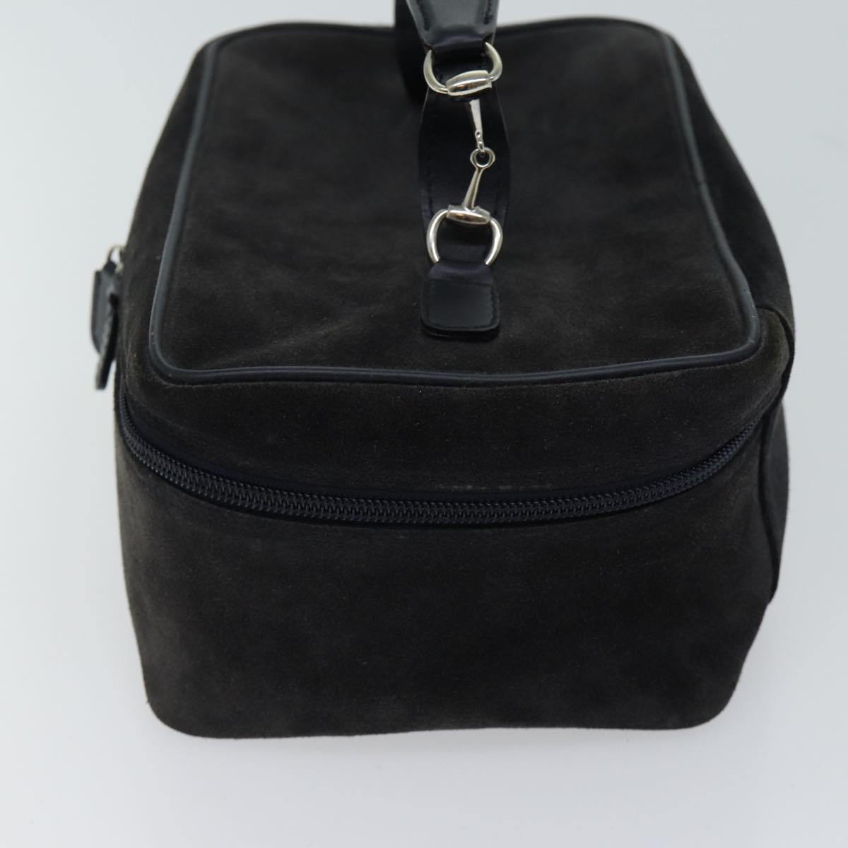 Luxury Gucci Trending 2025 Vanity Cosmetic Pouch Suede Black 032 1705 0140  70384