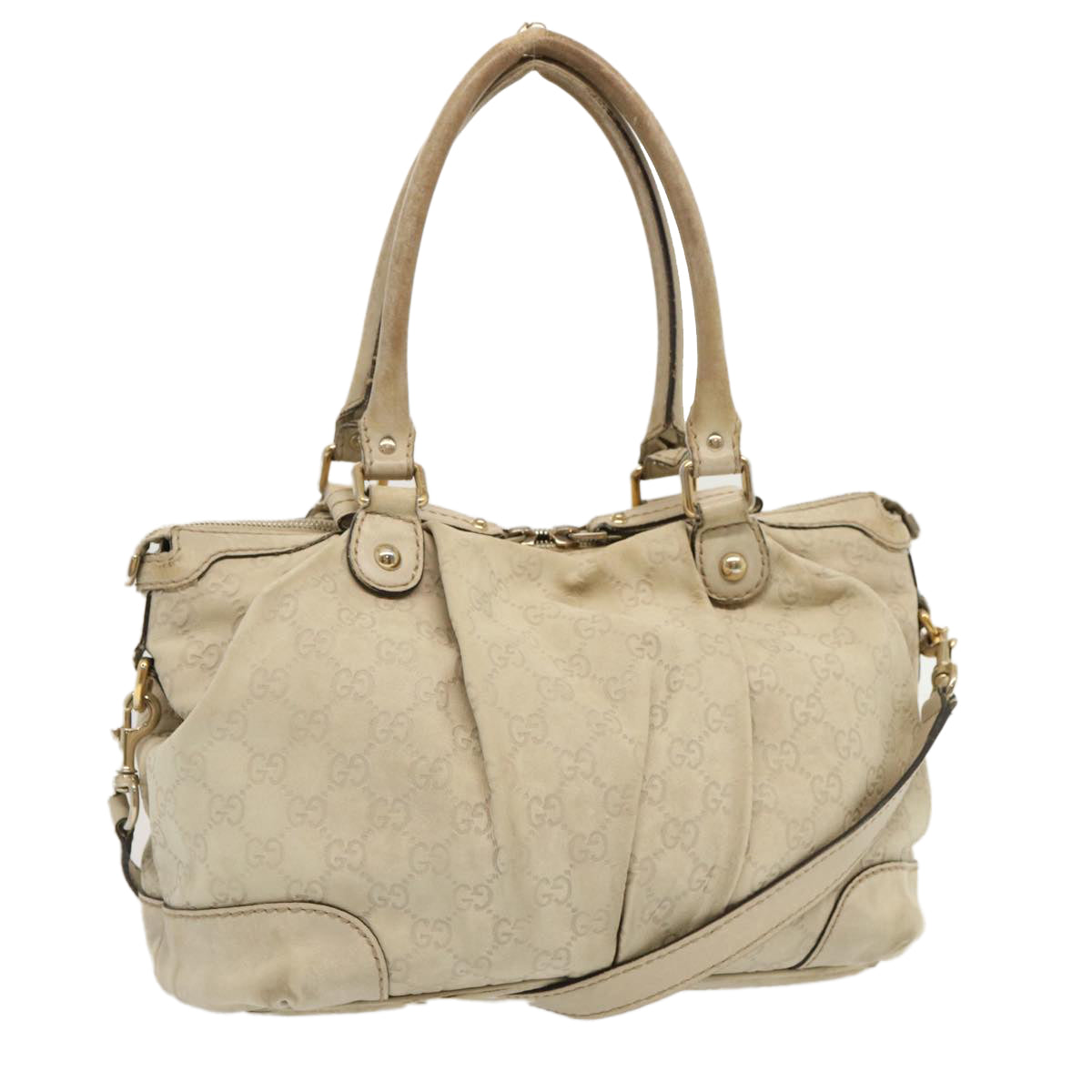 Luxury Gucci Trending 2025 GG Canvas Luxury Gucci Trending 2025ssima Hand Bag 2way Beige 247902  70399