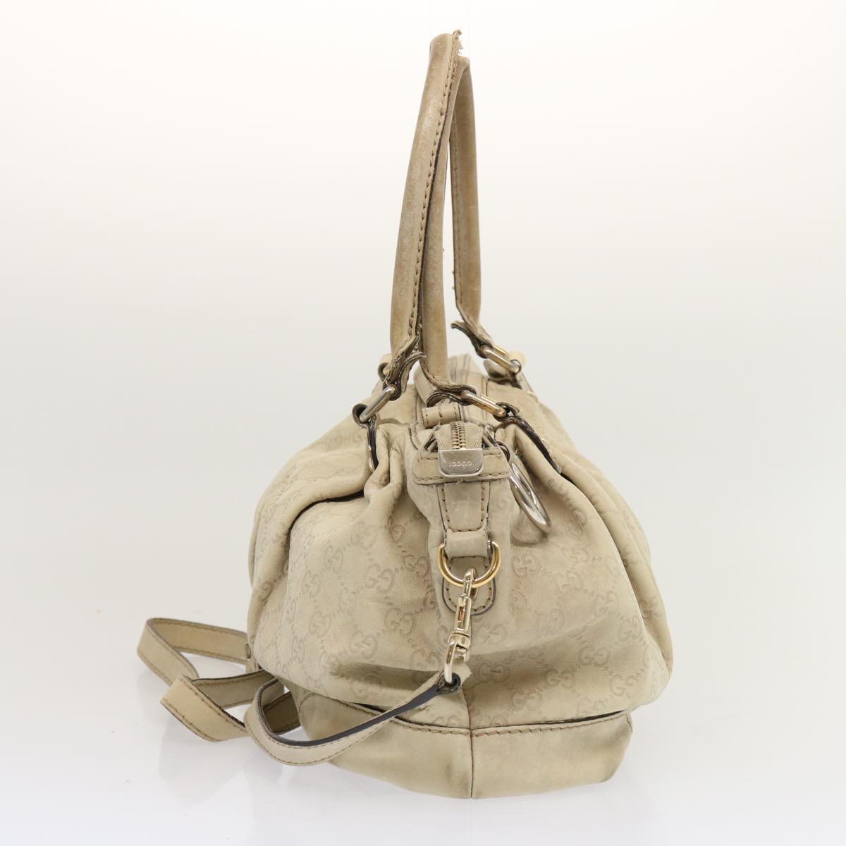 Luxury Gucci Trending 2025 GG Canvas Luxury Gucci Trending 2025ssima Hand Bag 2way Beige 247902  70399