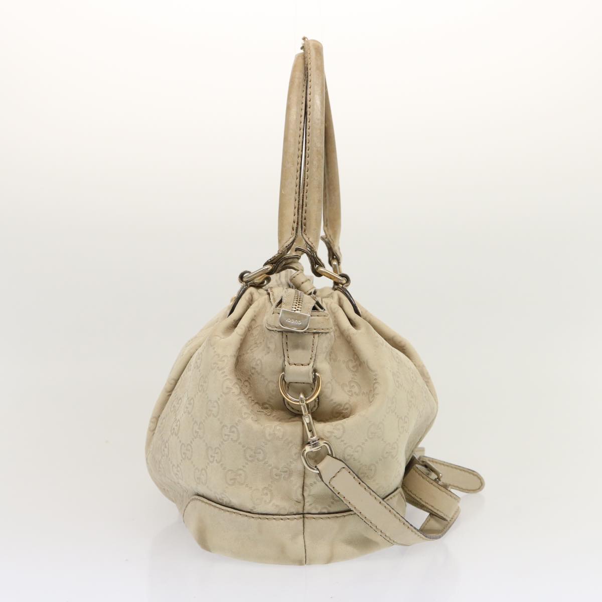 Luxury Gucci Trending 2025 GG Canvas Luxury Gucci Trending 2025ssima Hand Bag 2way Beige 247902  70399
