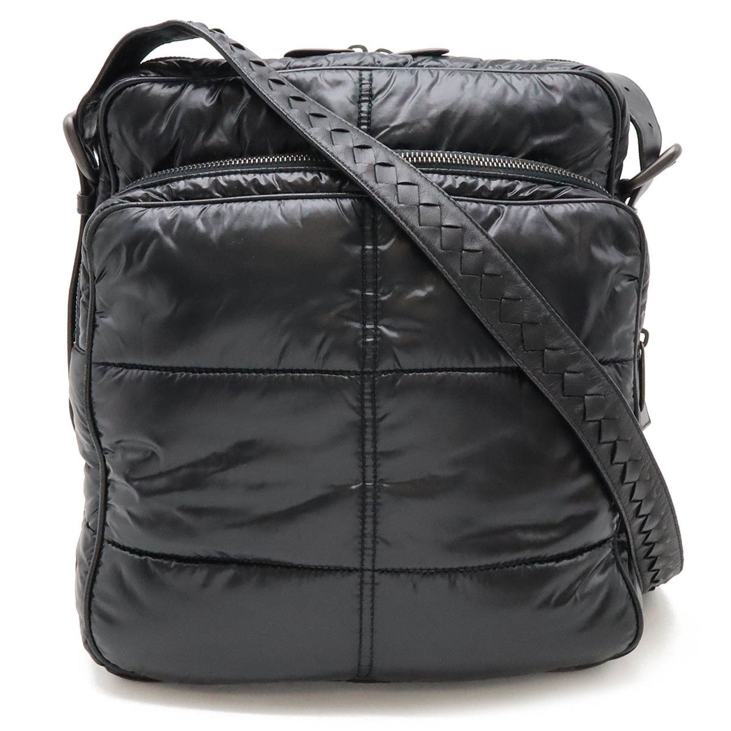Luxury Bottega Veneta  Nylon Leather Shoulder Bag ()