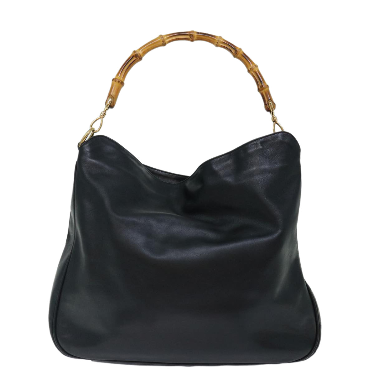 Luxury Gucci Trending 2025 Bamboo Shoulder Bag Leather 2way Black 001 1781 1577  70404