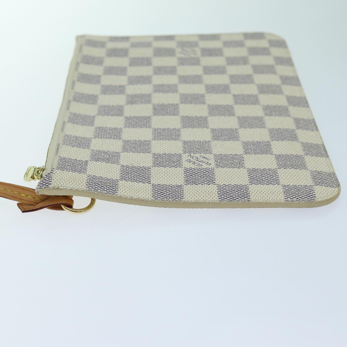 LOUIS VUITTON Damier Azur Neverfull MM Tote Bag N41605 LV 70414