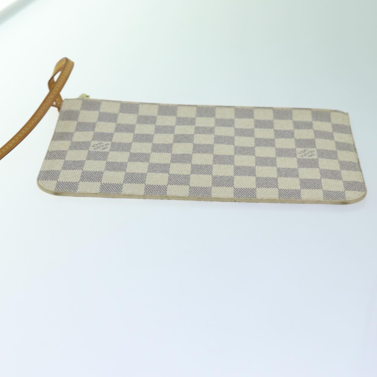 LOUIS VUITTON Damier Azur Neverfull MM Tote Bag N41605 LV 70414
