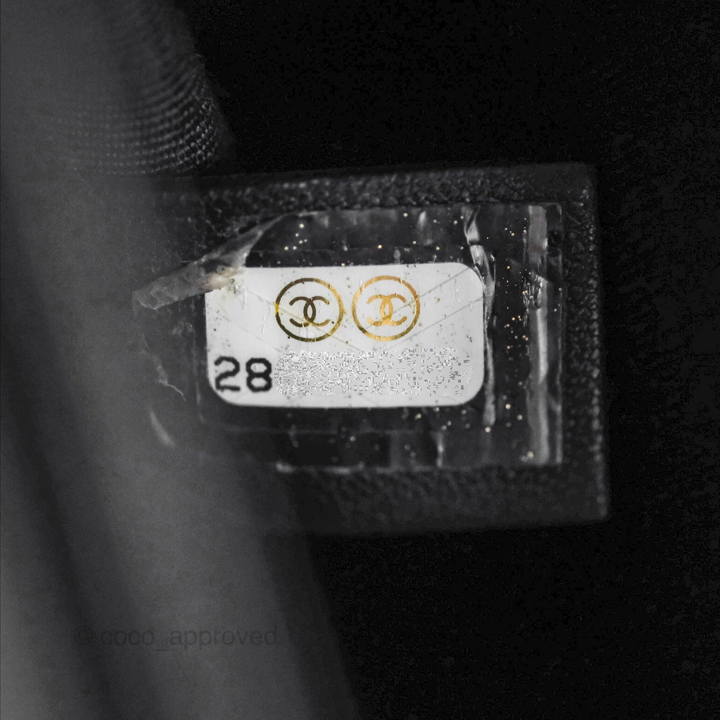 Chanel Medium Boy Quilted Black Caviar Ruthenium Hardware