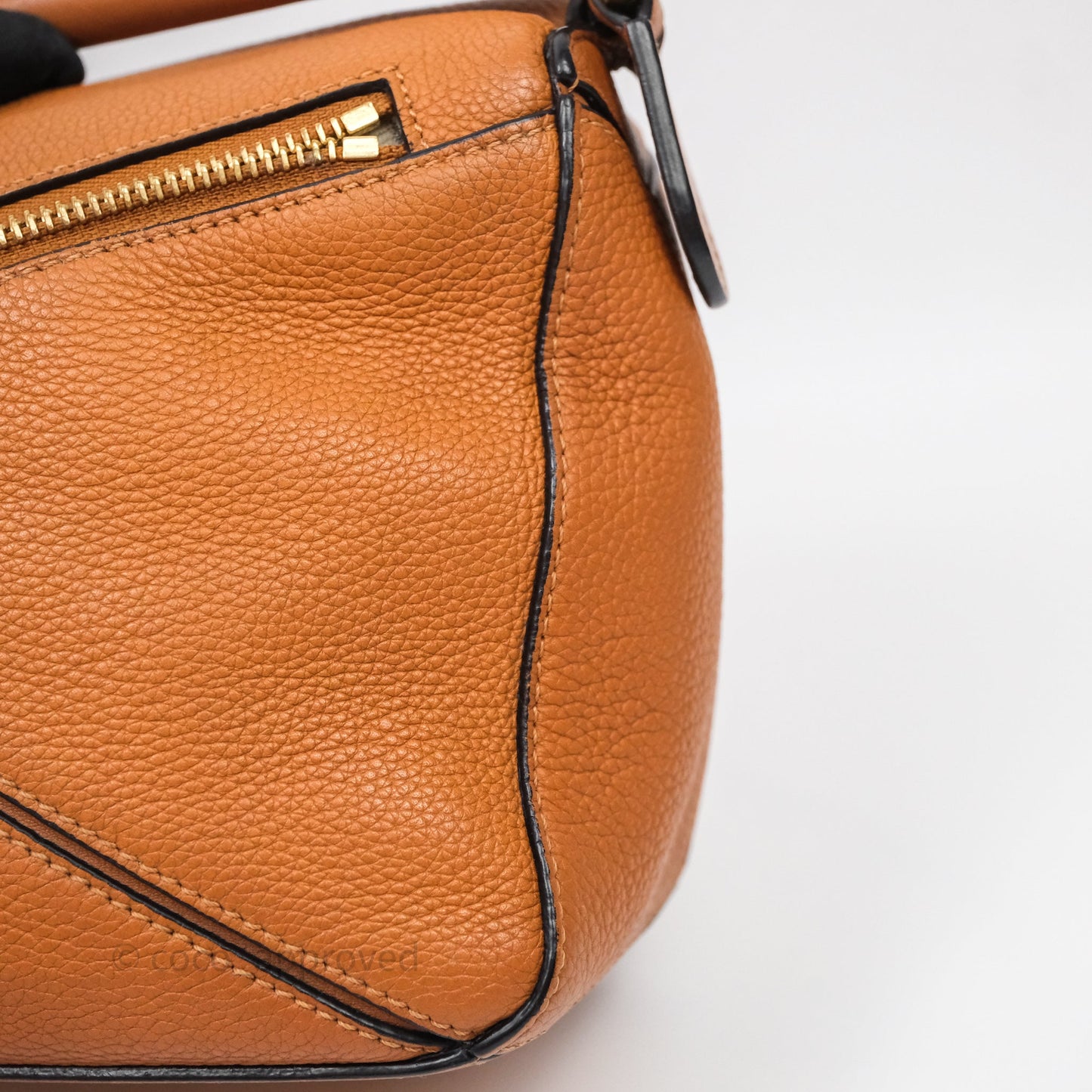 Loewe Small Puzzle Bag Tan Calfskin