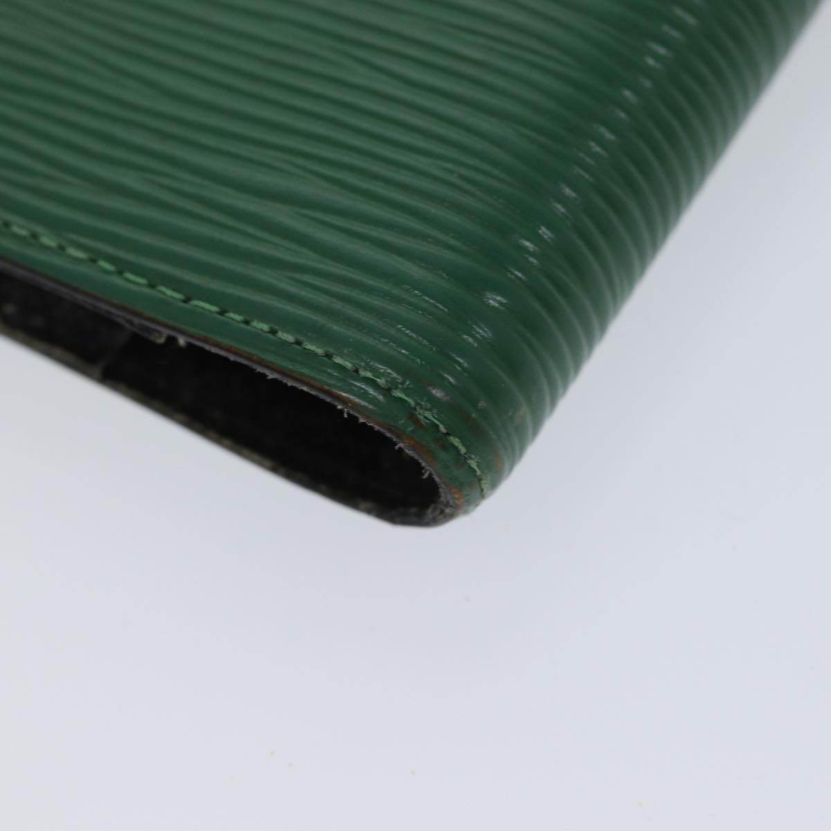 LOUIS VUITTON Epi Agenda PM Day Planner Cover Green R20054 LV 70465