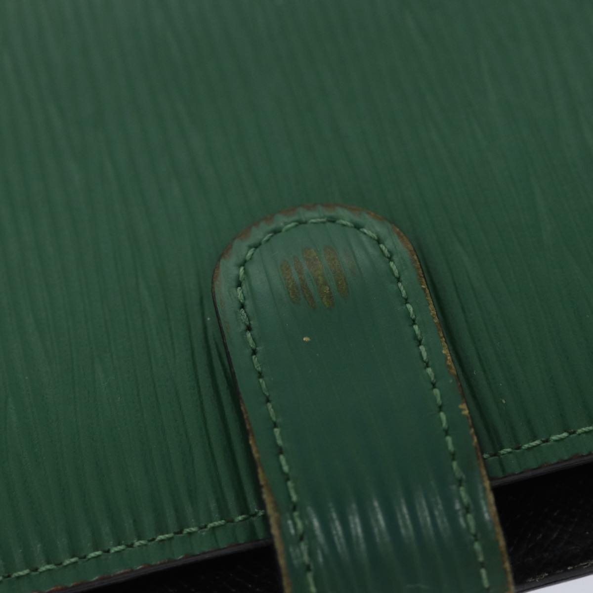 LOUIS VUITTON Epi Agenda PM Day Planner Cover Green R20054 LV 70465