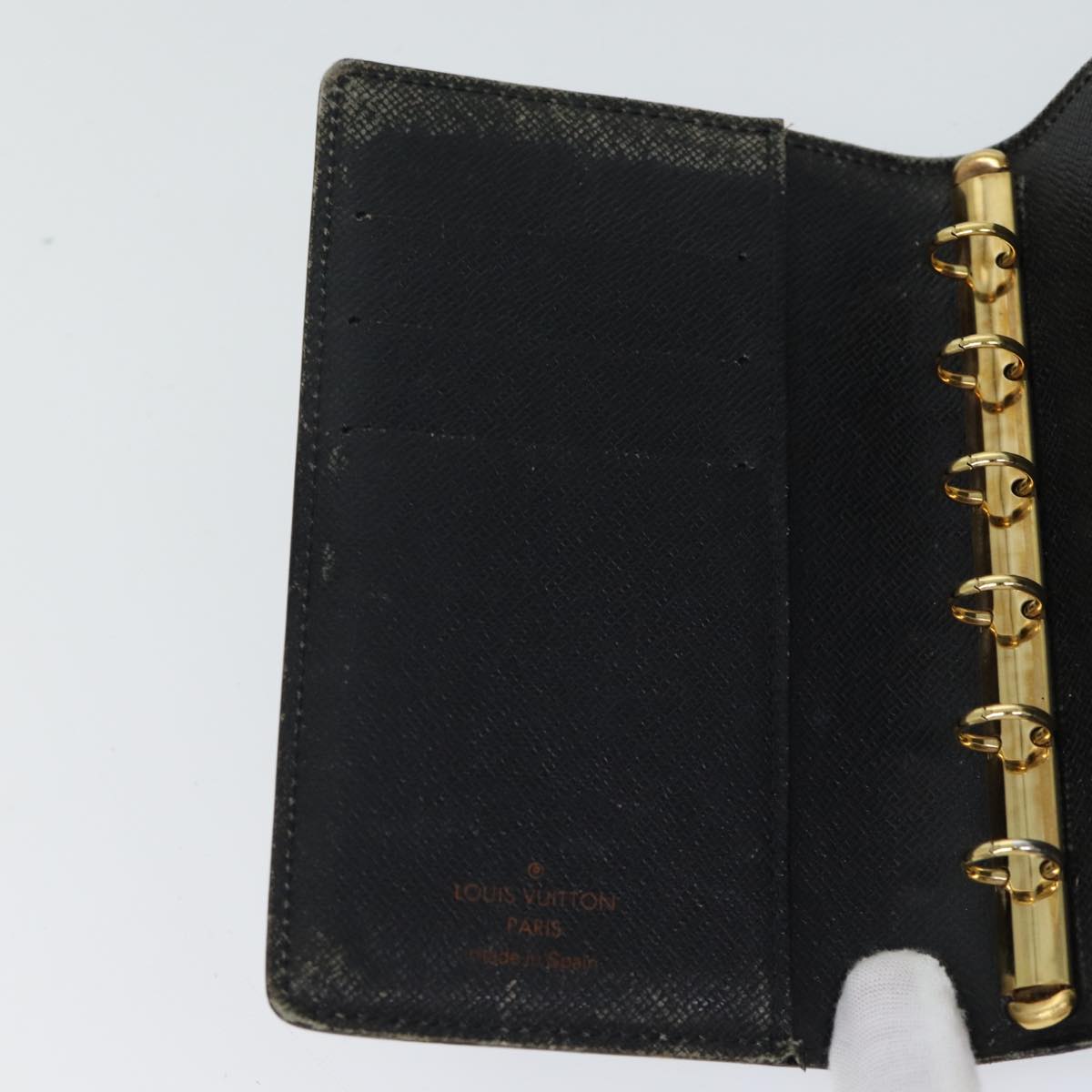 LOUIS VUITTON Epi Agenda PM Day Planner Cover Green R20054 LV 70465