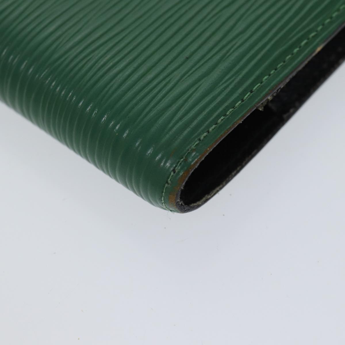 LOUIS VUITTON Epi Agenda PM Day Planner Cover Green R20054 LV 70465