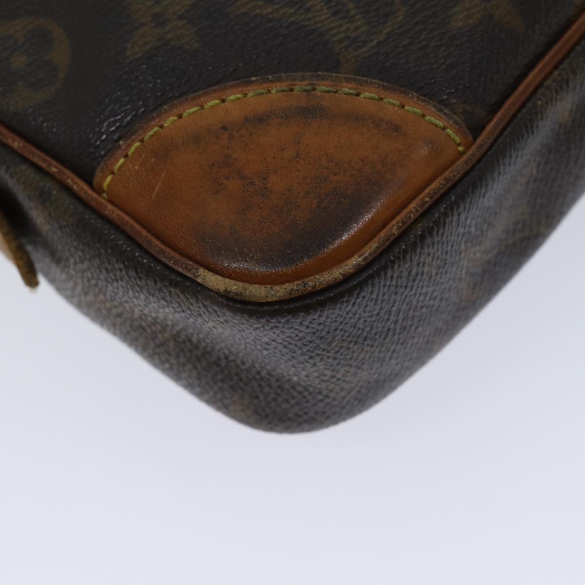 LOUIS VUITTON Monogram Marly Dragonne GM Clutch Bag M51825 LV 70473