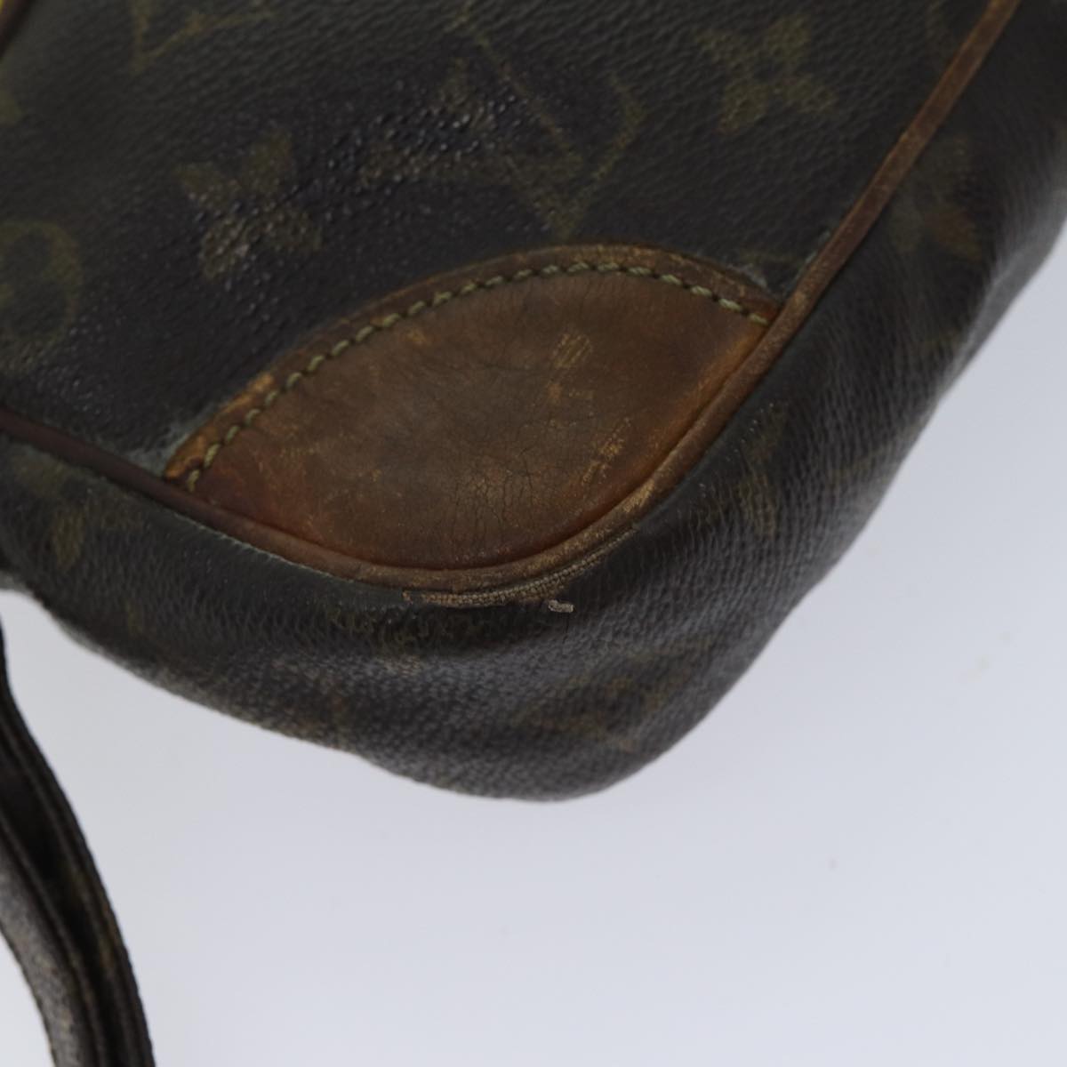 LOUIS VUITTON Monogram Marly Dragonne GM Clutch Bag M51825 LV 70475