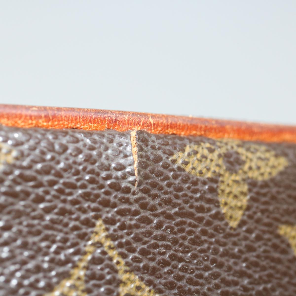 LOUIS VUITTON Monogram Compiegne 28 Clutch Bag M51845 LV 70477
