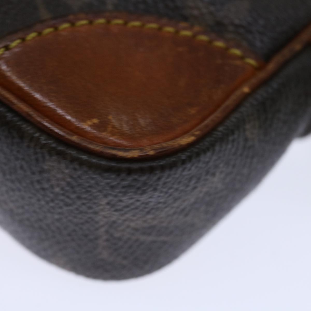 LOUIS VUITTON Monogram Marly Dragonne PM Clutch Bag M51827 LV 70478