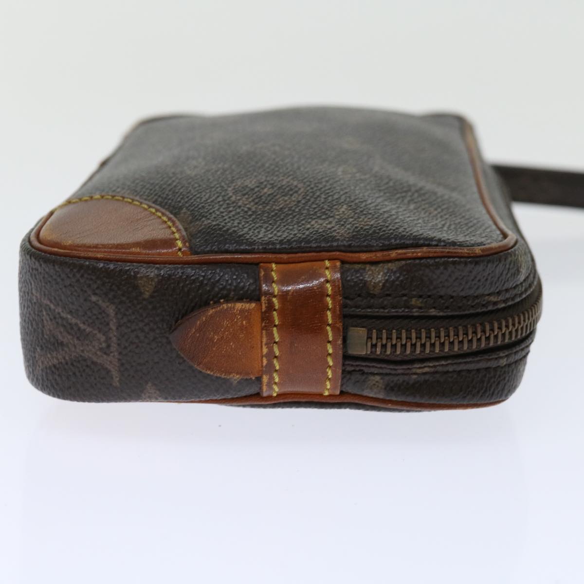 LOUIS VUITTON Monogram Marly Dragonne PM Clutch Bag M51827 LV 70478