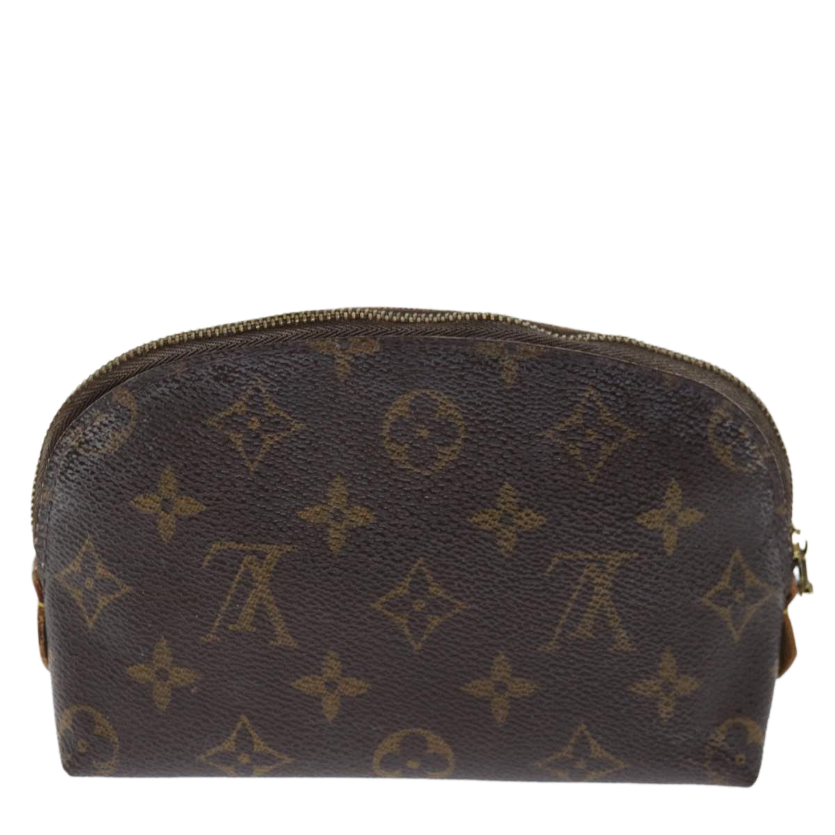 LOUIS VUITTON Monogram Pochette Cosmetic PM Cosmetic Pouch M47515 LV 70490