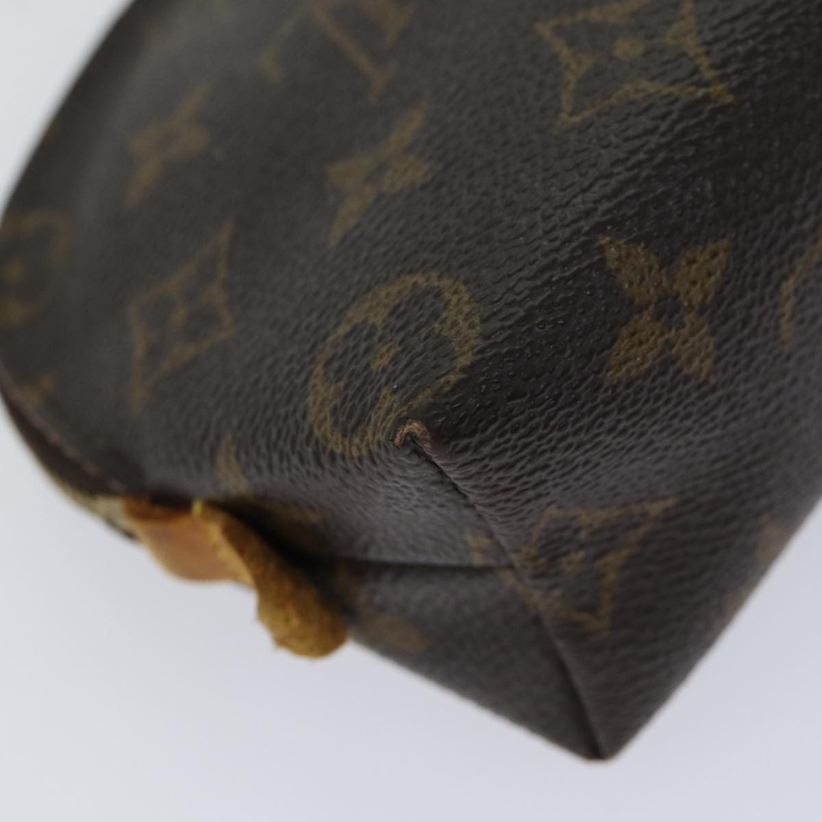LOUIS VUITTON Monogram Pochette Cosmetic PM Cosmetic Pouch M47515 LV 70491