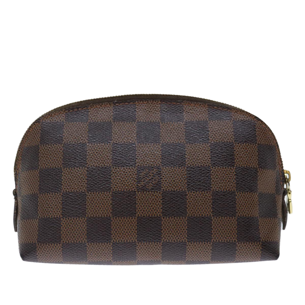 LOUIS VUITTON Damier Ebene Pochette Cosmetic PM Pouch N47516 LV 70492