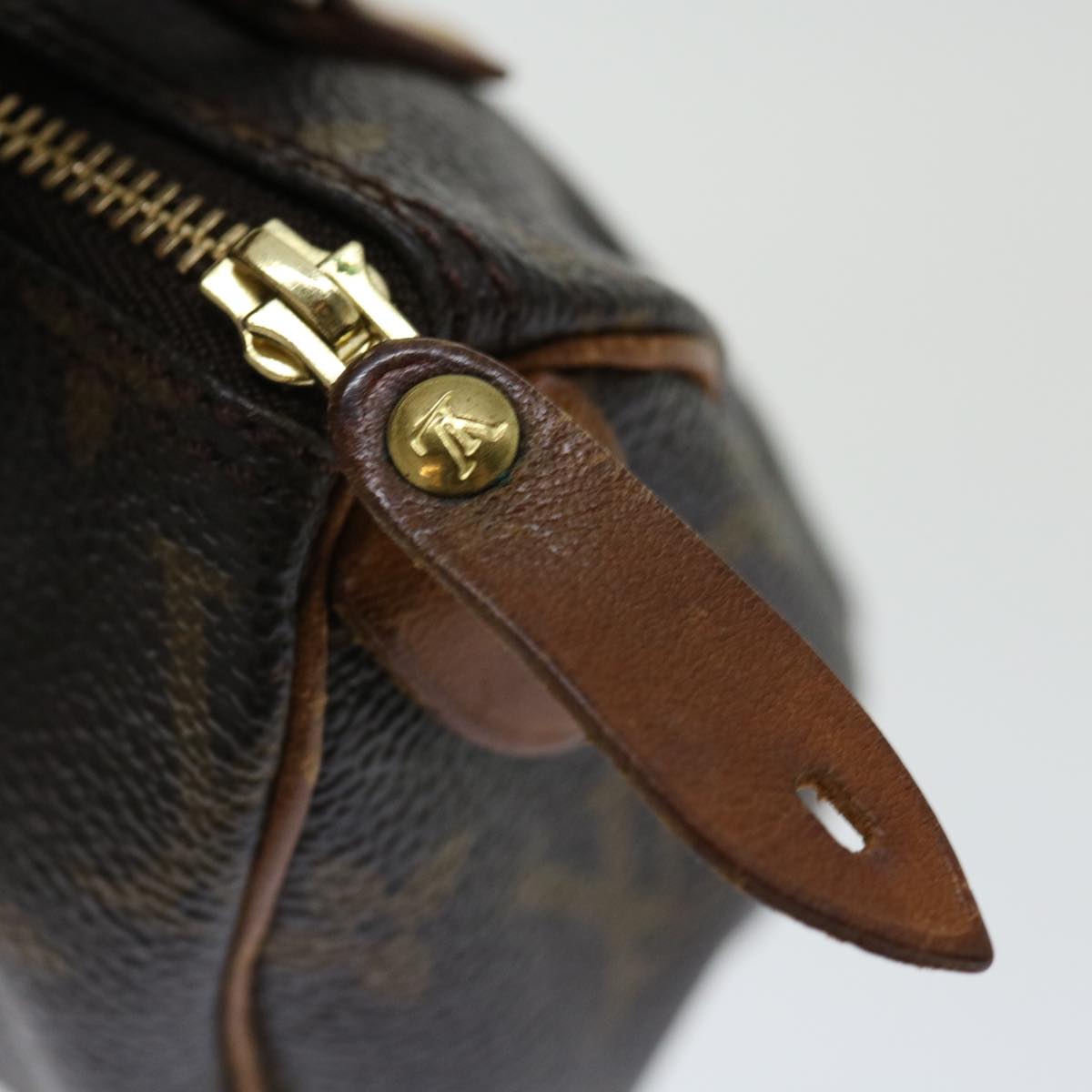 LOUIS VUITTON Monogram Mini Speedy Hand Bag M41534 LV 70495