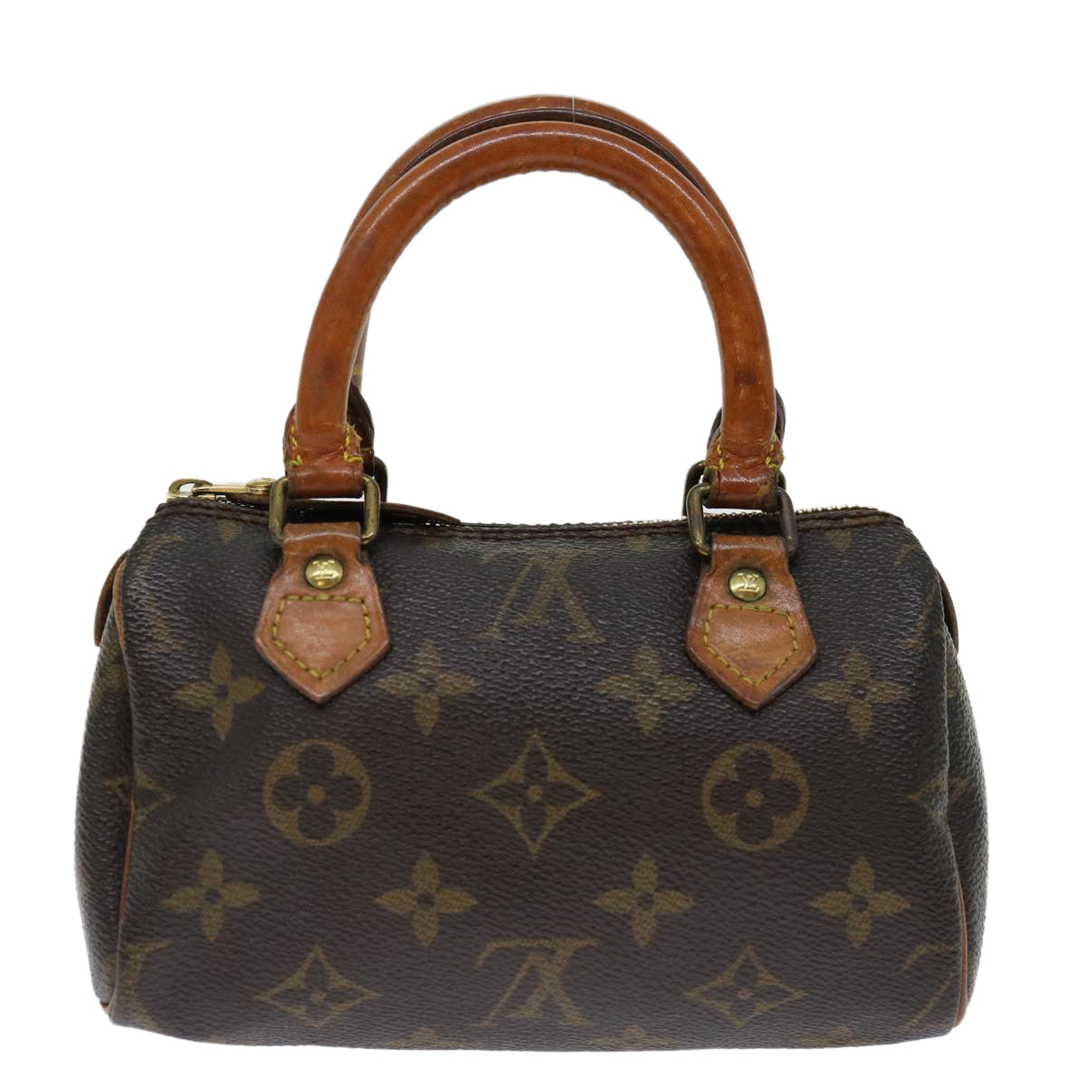 LOUIS VUITTON Monogram Mini Speedy Hand Bag M41534 LV 70495