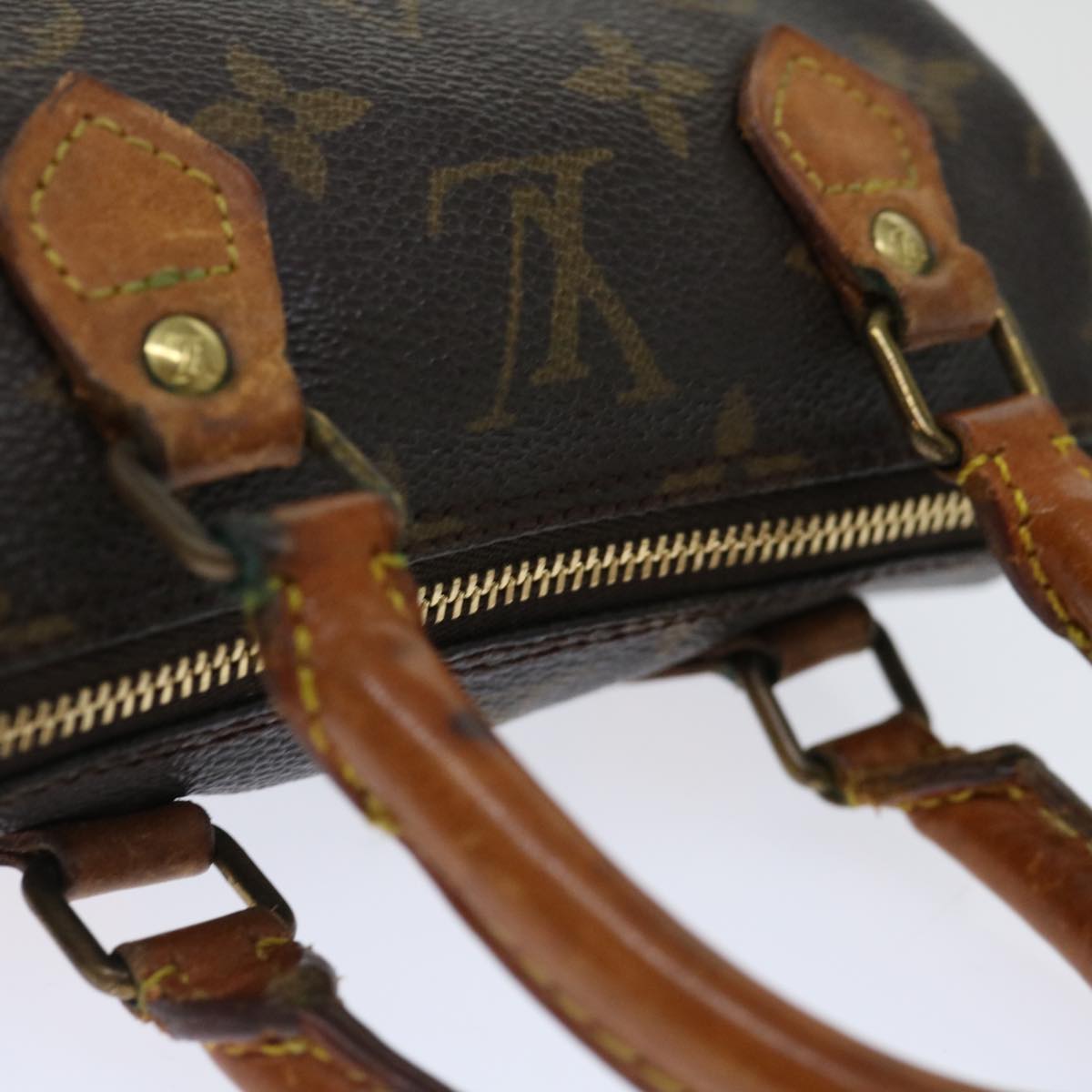LOUIS VUITTON Monogram Mini Speedy Hand Bag M41534 LV 70495
