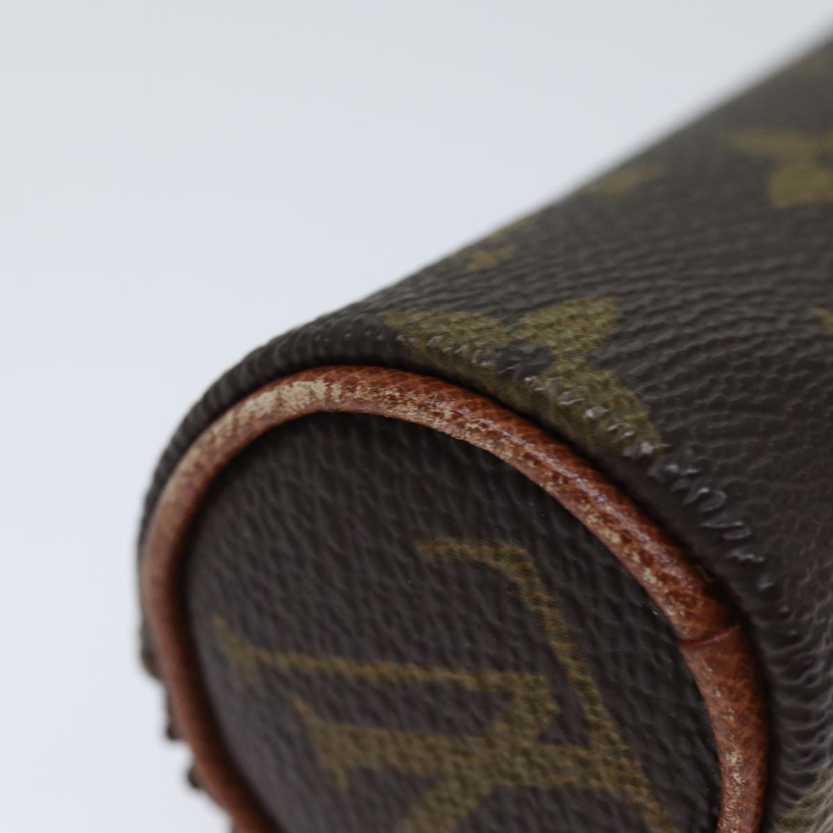 LOUIS VUITTON Monogram Etui 3 Ball de Golf Pouch M58249 LV 70498