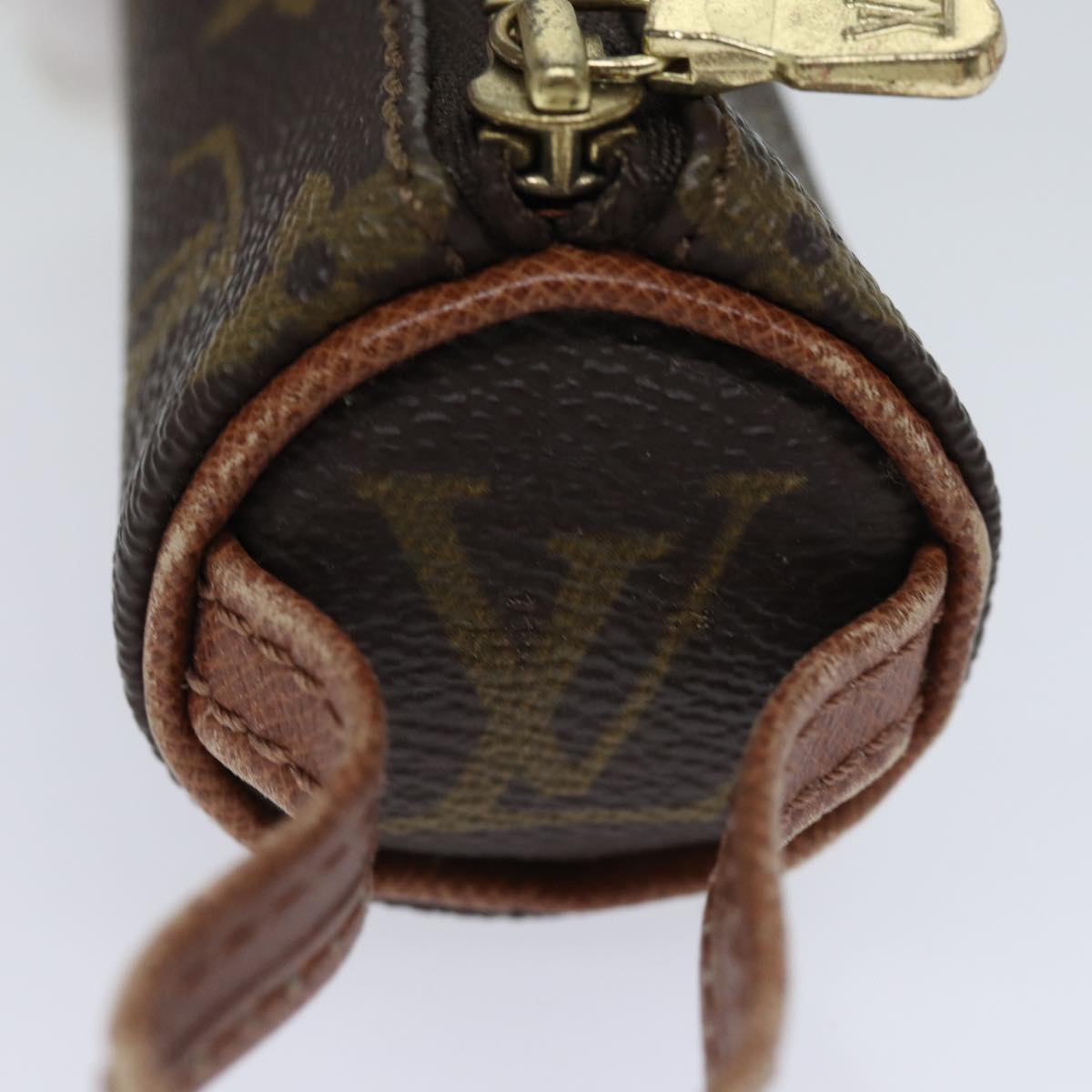 LOUIS VUITTON Monogram Etui 3 Ball de Golf Pouch M58249 LV 70498