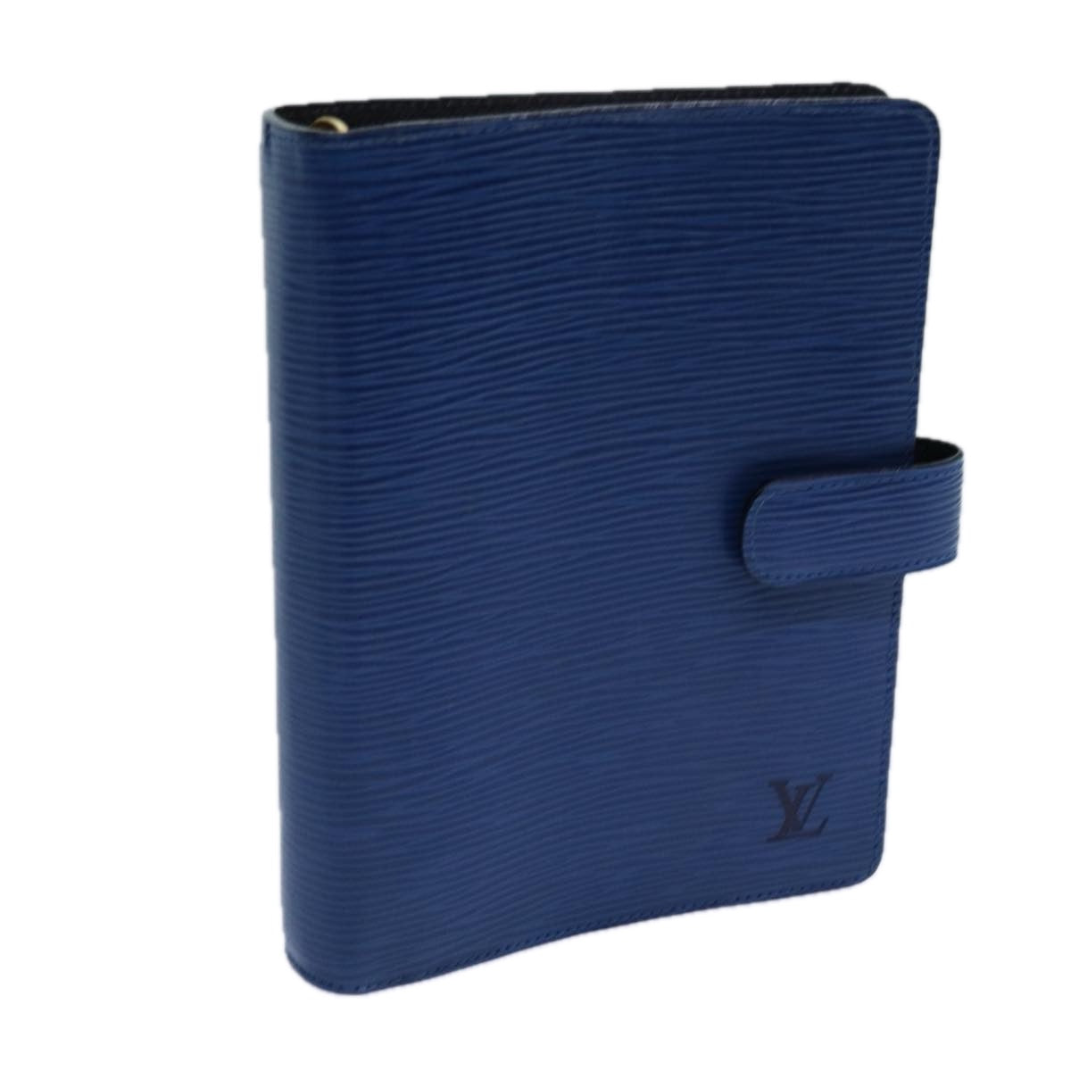LOUIS VUITTON Epi Agenda MM Day Planner Cover Blue R20055 LV 70501