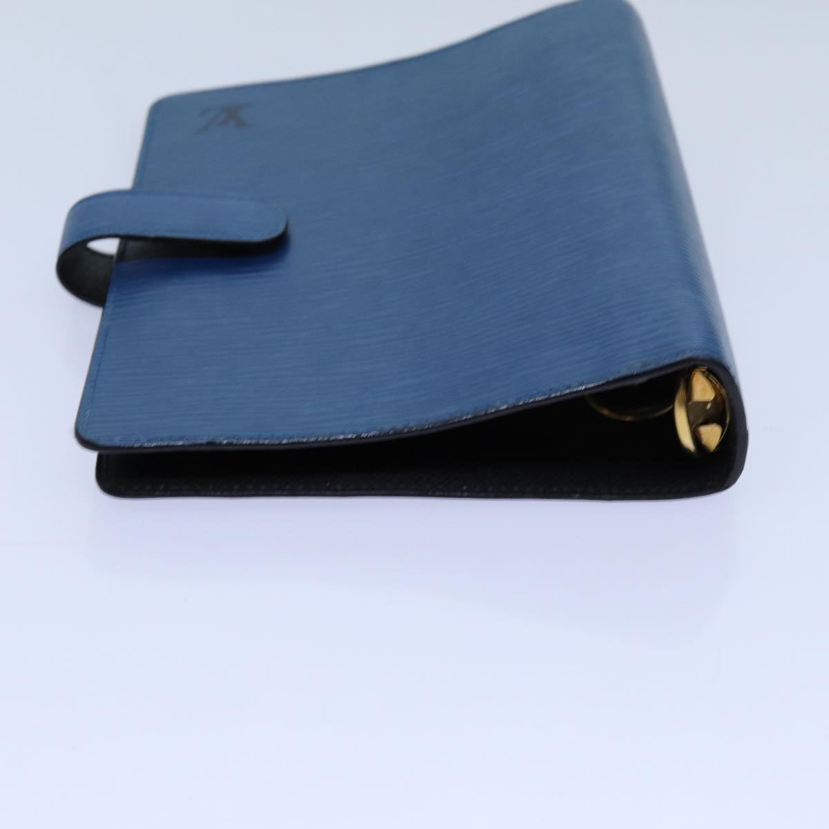 LOUIS VUITTON Epi Agenda MM Day Planner Cover Blue R20055 LV 70501