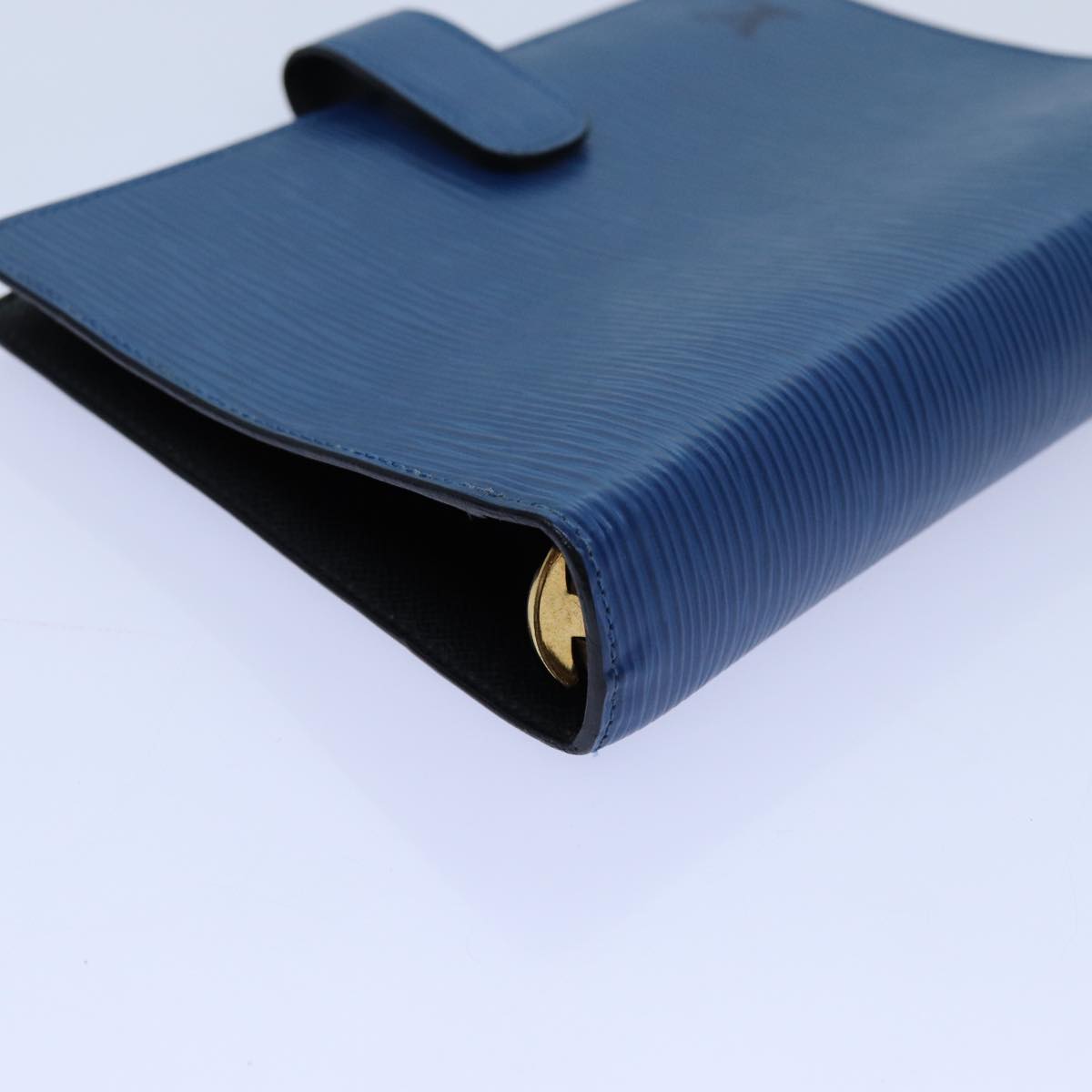LOUIS VUITTON Epi Agenda MM Day Planner Cover Blue R20055 LV 70501