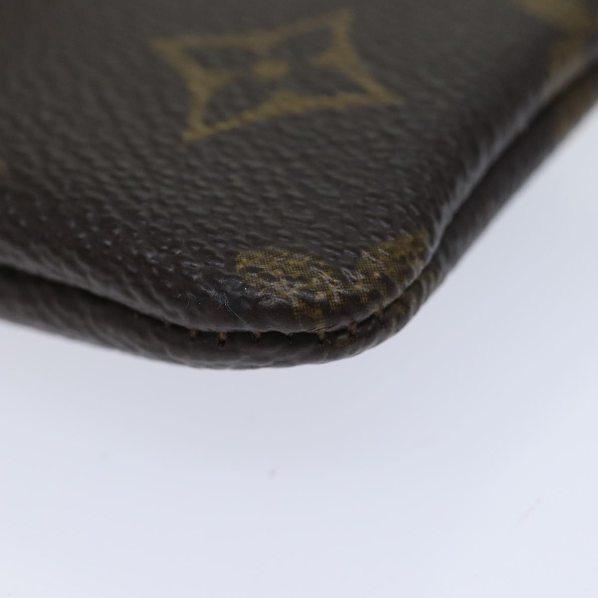 LOUIS VUITTON Monogram Pochette Cles Coin Purse M62650 LV 70505