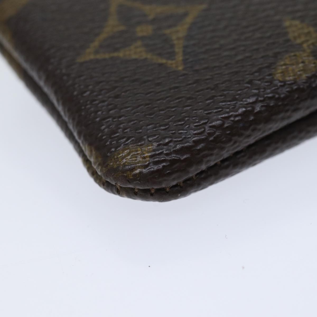 LOUIS VUITTON Monogram Pochette Cles Coin Purse M62650 LV 70505