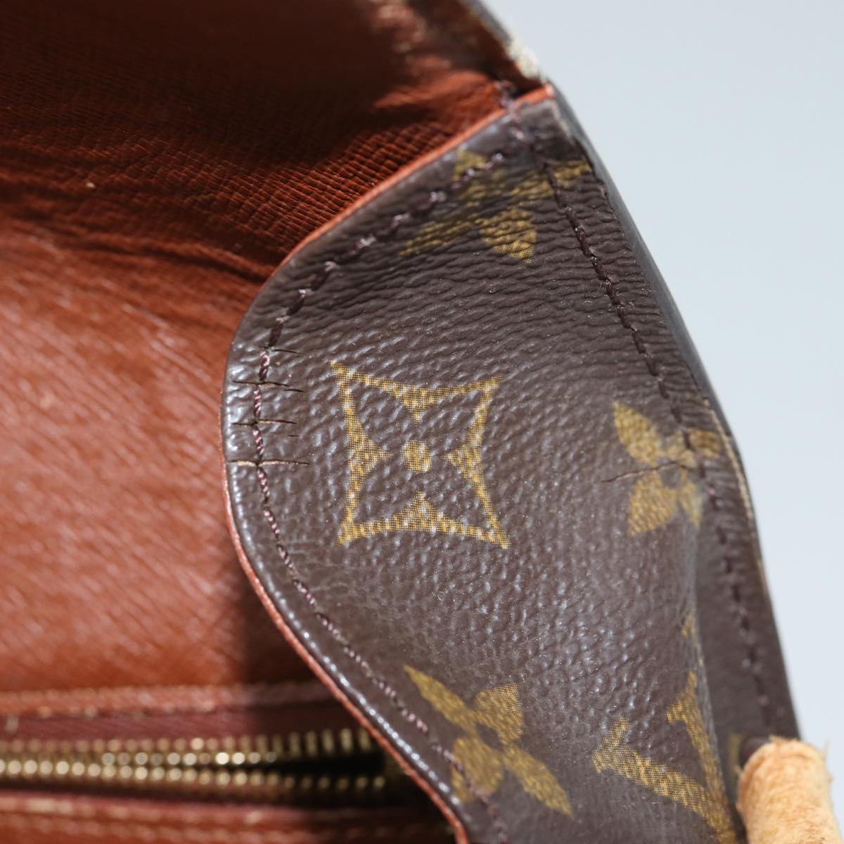 LOUIS VUITTON Monogram Saint Cloud GM Shoulder Bag M51242 LV 70511