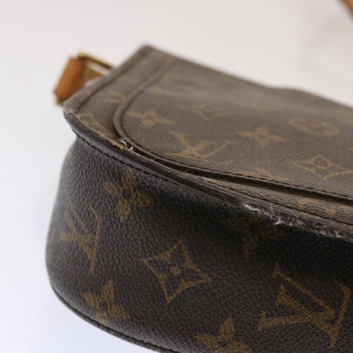 LOUIS VUITTON Monogram Saint Cloud GM Shoulder Bag M51242 LV 70512