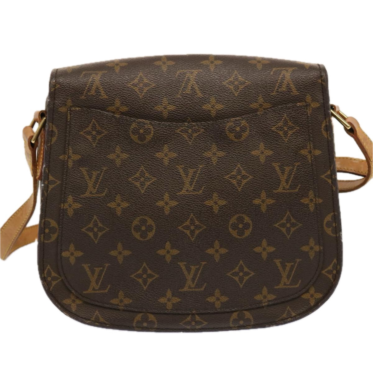 LOUIS VUITTON Monogram Saint Cloud GM Shoulder Bag M51242 LV 70512